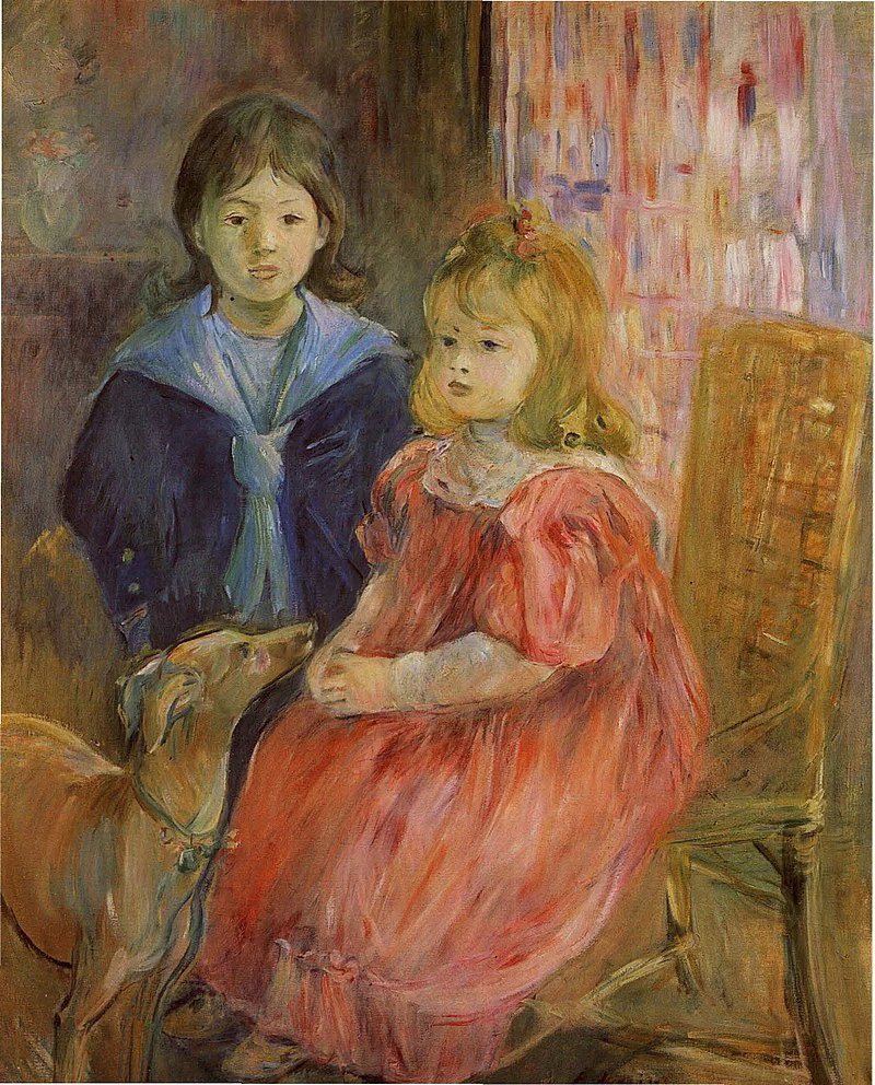 Le bambine col cane